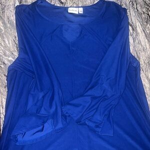Kim Rogers Royal Blue Blouse